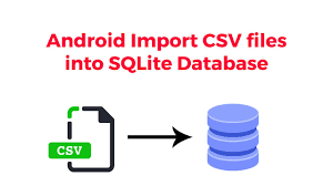 android import csv files into sqlite