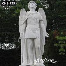 life size marble archangel michael