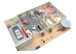 3 Bedroom With Garage Floor Plans