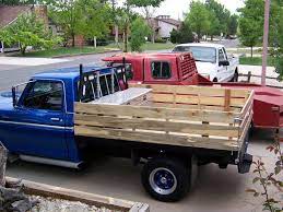 Wooden Truck Bedding Truck Bed Rails