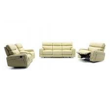 leather recliner sofa set