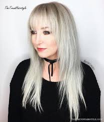 Change your perspective and give your hair some volume. Long Haircut With Side Bangs 40 Long Hairstyles And Haircuts For Fine Hair With An Illusion Of Thicker Locks The Trending Hairstyle