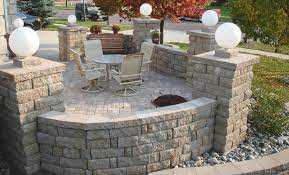 Patio Wall Free Standing Wall Stone