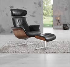 Aufbau und auflagen sind in vielen unterschiedlichen varianten erhältlich. Relaxsessel Braun Schwarz Holz Leder Metall Sessel Relaxsessel Haus Deko