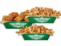 What is on Wingstop Buffalo Ranch fries?