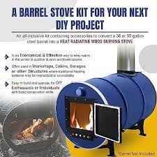 Sonret Barrel Stove Kit Perfect For