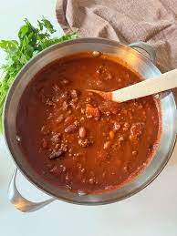 chili recipe with tomato juice up