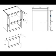 kcd shaker wall microwave cabinet