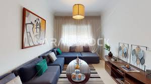 Living Room In A Residential Apartment