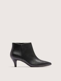 Wide Leather Chartli Valley Booties With Side Zip Clarks