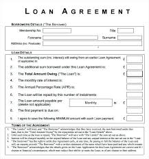 Free Simple Loan Agreement Template Pdf Sample 7788
