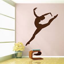 Gymnastics Girl Wall Decal Trendy