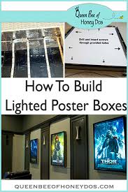 Diy Lighted Poster Box Queen