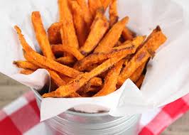 crispy sweet potato fries somewhat simple