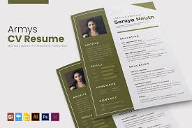 A college curriculum vitae (cv) template for the students that are applying for internships or jobs in academia or research where more than 1 page is needed. 30 Best Visual Cv Resume Templates For Artists Creatives In 2020