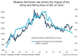 Gold Bugs Keep An Eye On The Shadow Fed Funds Rate See It