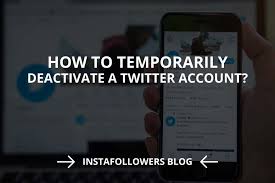 The username and email address assigned to your twitter account is tied to it until 30 days after you deactivate the account. How To Temporarily Deactivate A Twitter Account Instafollowers