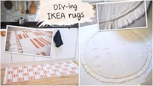 diy ing ikea rugs making a kitchen