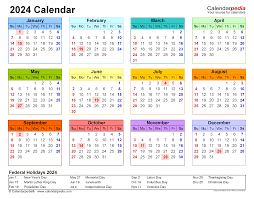 2024 calendar free printable excel
