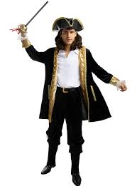 deluxe pirate costume for men colonial collection