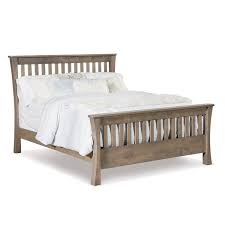 Mission Trestle Slat Bed From