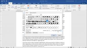 Insert A Symbol In Word Instructions And Video Lesson