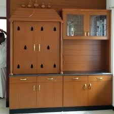 wooden pooja cabinet services at best