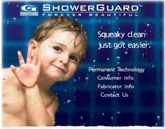 shower guard glass
