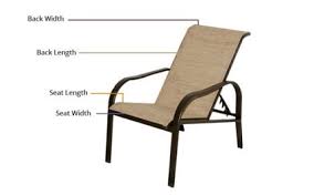 replacement recliner sling patio