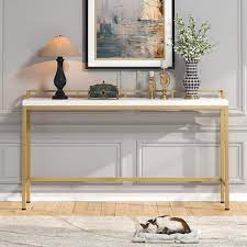 White Sofa Table