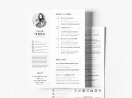 Free Two Pages Resume Template Resumekraft