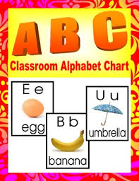 A B C Classroom Alphabet Chart