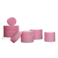 plastic cosmetic jars with lids