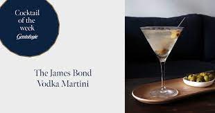 the james bond vodka martini recipe