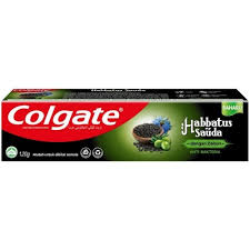 Meningkatkan daya ingat, konsentrasi dan kewaspadaan, sangat cocok diberikan pada anak. Colgate Habbatus Sauda Olive Toothpaste 120g