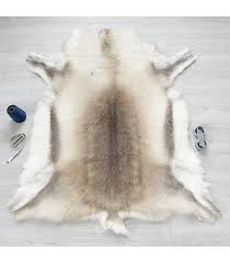 reindeer hide rug fursource com