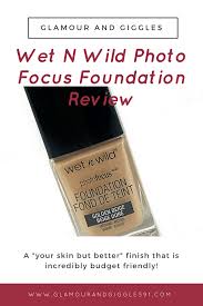 wet n wild photo focus foundation