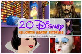 20 disney halloween makeup tutorials