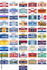 license plates all 51 usa states