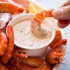I thought it might be nice to share a few ideas that might help you with a party or to ring in 2013! Prawn Dipping Sauces Recipetin Eats