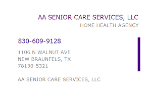 1770819435 npi number aa senior care