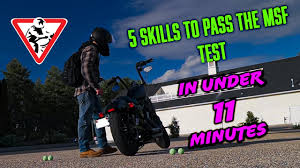 5 skills to p the msf test in under