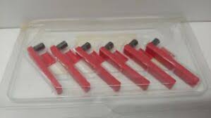 Details About Pack Of 6 New Old Stock Honeywell Red Chart Recorder Pens 30735489 005