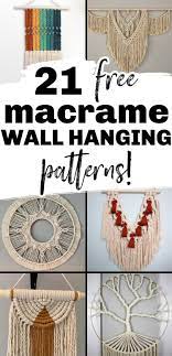 macrame wall hanging patterns