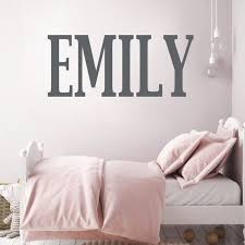 Wall Letters Name Decals Vinyl Letter