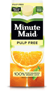 pulp free orange juice 100 pure