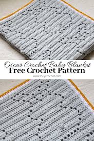 Over 50 free spongebob crafts. Oscar Crochet Baby Blanket Free Crochet Pattern Truly Crochet