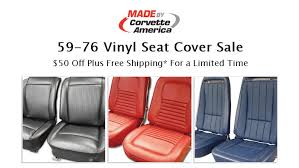 1959 76 Corvette Vinyl Seat Covers