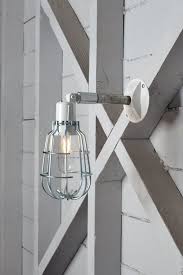Industrial Wall Light Outdoor Wire Cage Exterior Wall Sconce Lamp Industrial Light Electric