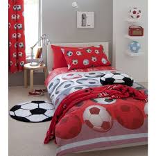 football red single and double duvet